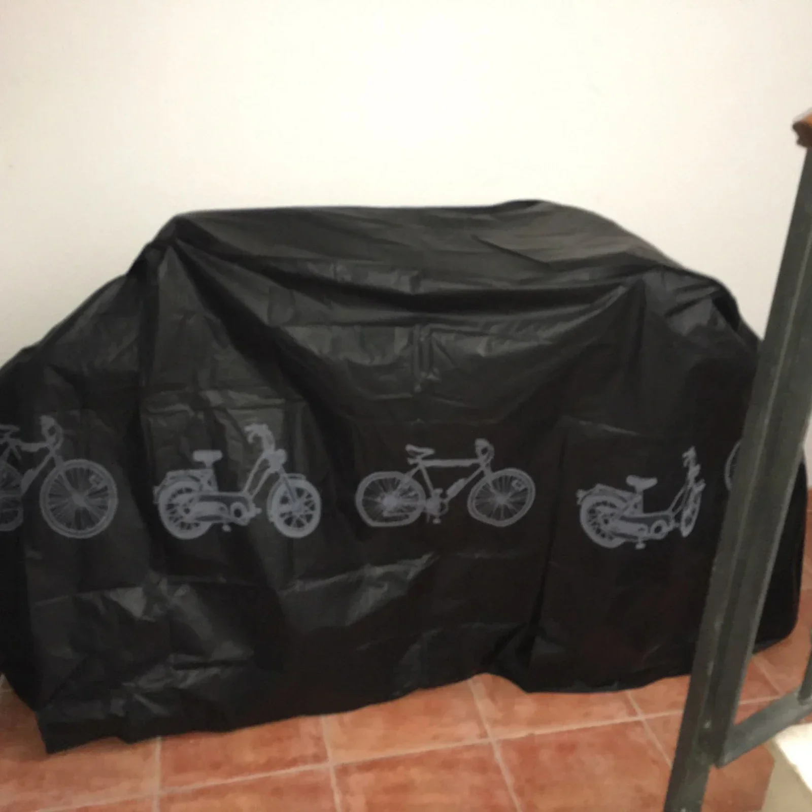 Cubierta de lluvia impermeable para bicicleta, protección solar para exteriores, funda para bicicleta de montaña, 210x110mm, cubierta protectora para bicicleta