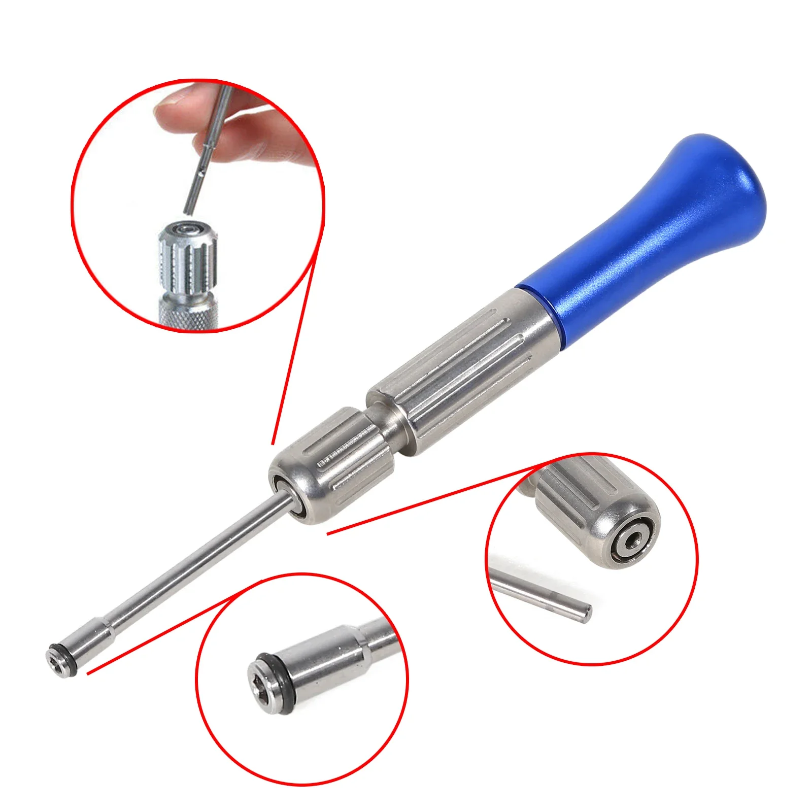 Dental Orthodontic Screwdriver Handle Kit Dentist Implants Self Drilling Tool Hexagonal Head Anchor Mini Wrench Screw Drivers