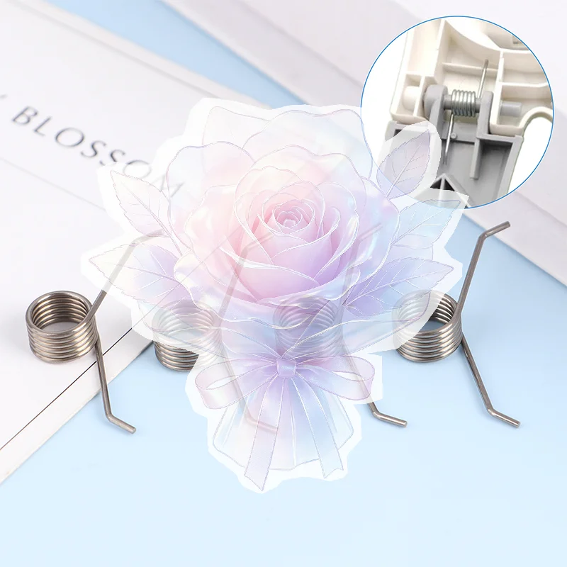 4Pcs Butterfly Mop Spring X-shaped Twisted Water Mop Repair Accessories Torsion Springs