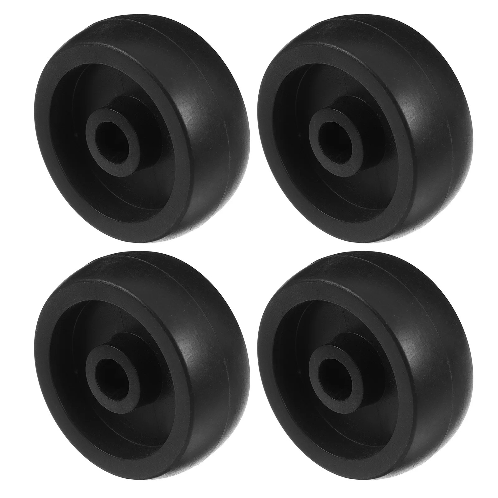 

4Pcs Heavy Duty Wear-Resistant Fitness Roller Universal Caster Wheel for Gym Equipment Exercise Bike Treadmill Replacement