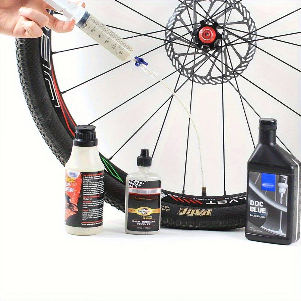 Tubeless Tyre Injector Bicycle Sealant Injection Tool For Mtb Road Bike Accessories Valve Tool