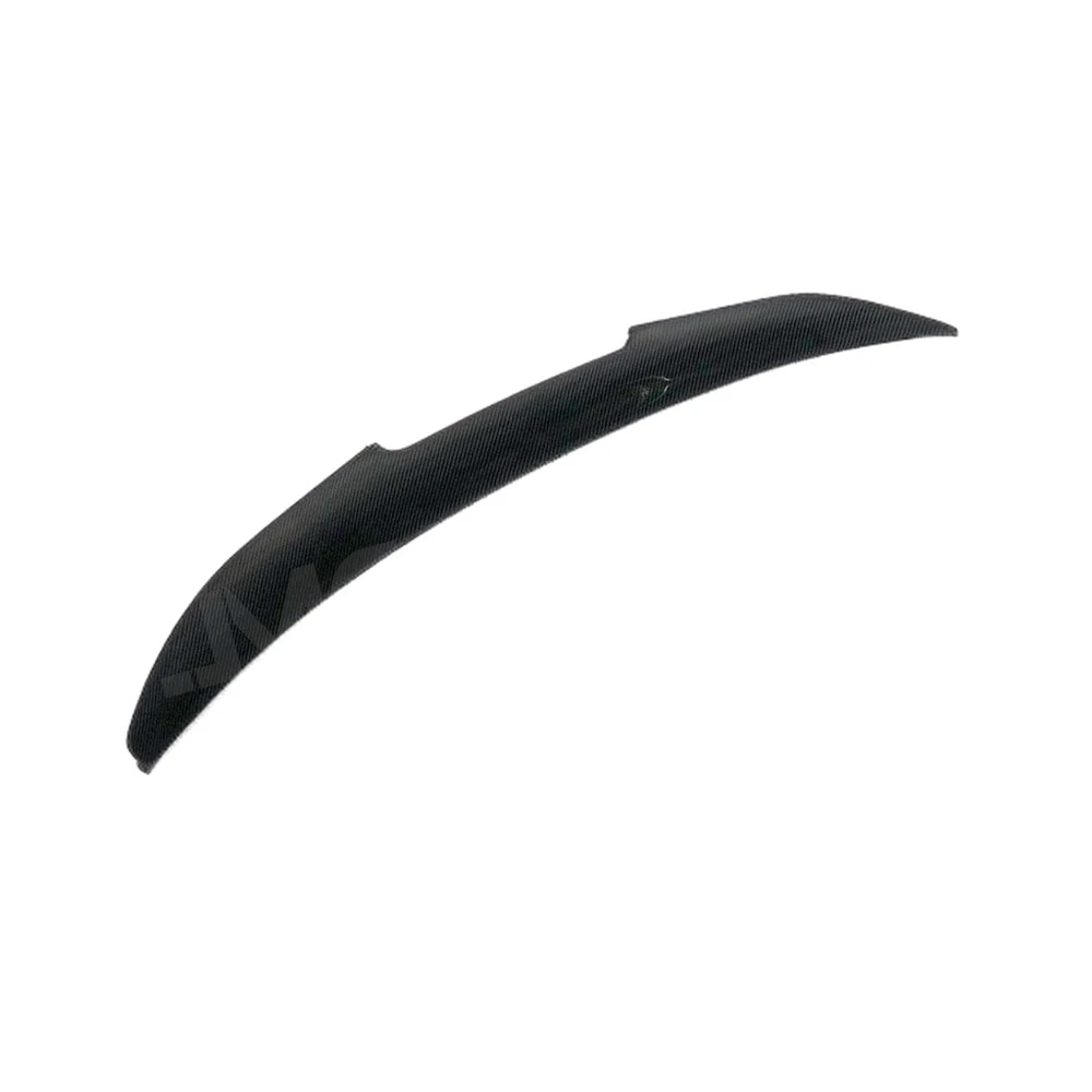 

JMCARCOOL For Audi A6 C7 S6 2012-2019 Carbon Fiber Car Rear Spoiler Trim Rear Trunk Spoiler Rear Duck Spoiler Lid Wing