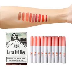 2024 New Lipstick Cigarettes Glossy 10 Colors Lip Tint Box Lipstick Set Long Lasting Lipstick 24 Hour Waterproof Lipstick Set