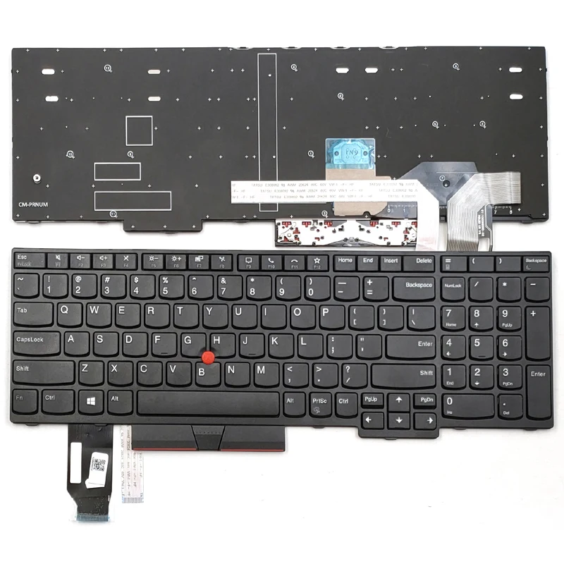 New For Lenovo ThinkPad T15 Gen 2 Type 20W4 20W5 20S6 20S7 P15s Gen 1 P15s Gen 2 Type 20W6 20W7 Laptop Keyboard US Black