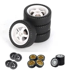 4 pz 33mm RC Hard Drift pneumatico ruota pneumatico duro per LDRC AE86 A86 LD1801 LD1802 LD1803 LD1804 A01 A02 1/18 RC auto aggiornamento parti