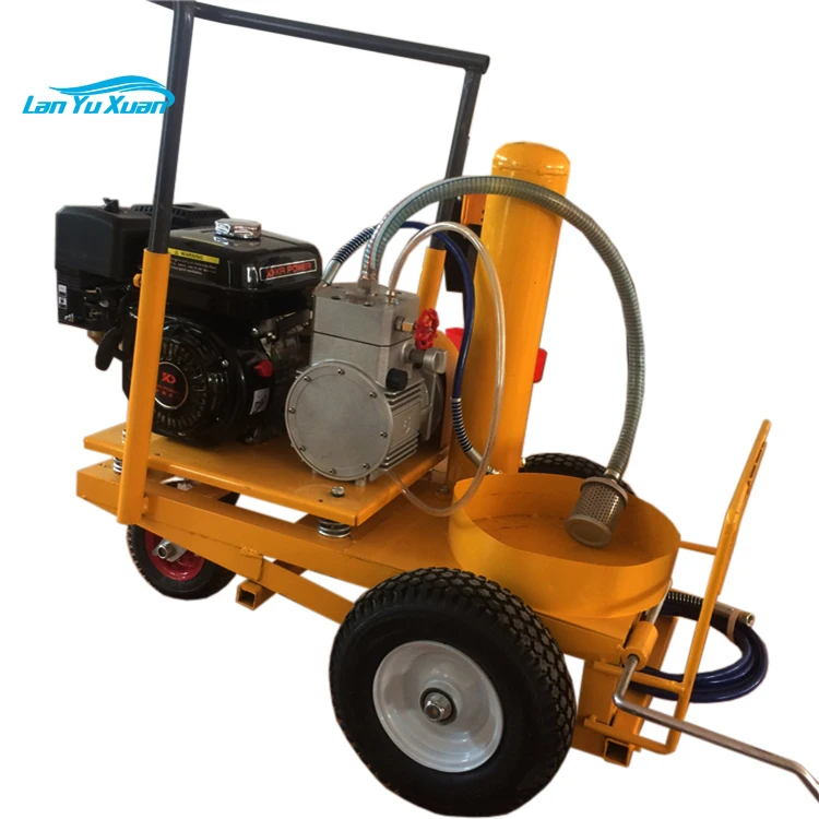 road line cold spray gasoline marking machine with hopper