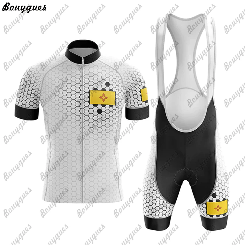 جديد المكسيك الرجال الدراجات جيرسي مجموعة الصيف الدراجات الملابس MTB دراجة الملابس موحدة مايوه Ropa Ciclismo الدراجات دراجة البدلة