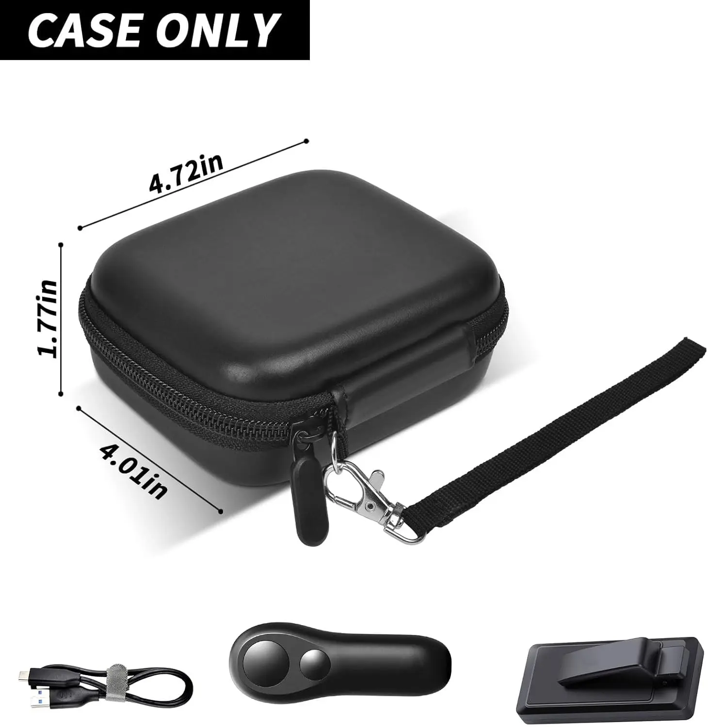 Hard Case Compatiable with SK SYUKUYU RF Remote Control Page Turner for Kindle, Portable  Bag for Kindle Clicker (Box Only)