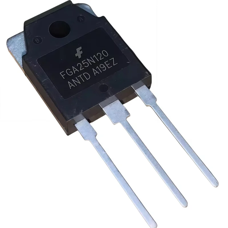 Transistor FGA25N120ANTD - 25A/1200VIGBT power tube for induction cooker. New and original FGA25N120 model.