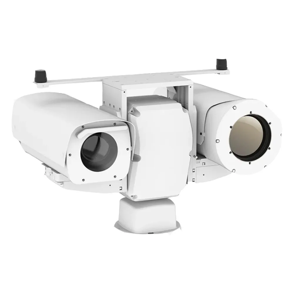 Long-Range Dual-Spectrum PTZ Thermal Camera 640X512 Resolution 40mK Sensitivity Continuous Zoom Lens for Intelligent Fire
