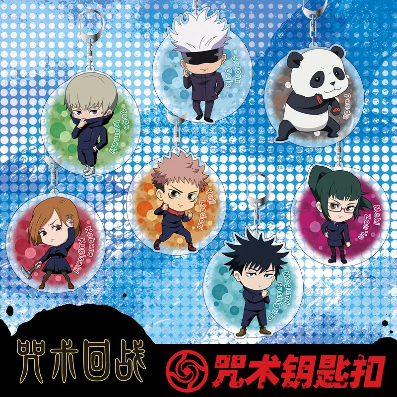 

Jujutsu Kaisen Zenin Maki Kugisaki Nobara Китай Официальная авторизация Rotundity Q Series Подвеска Брелок