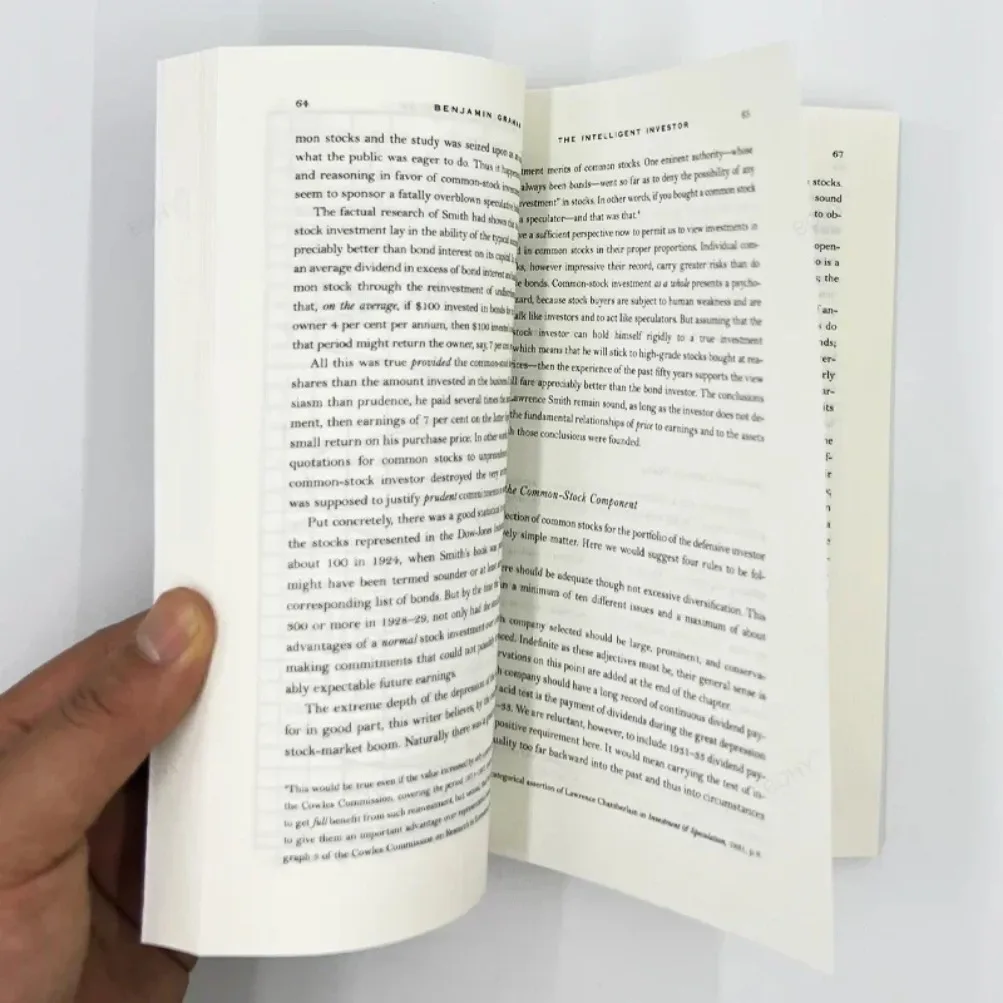 Интеллектуальный Investor The Definitive Book по инвестированию ценности для взрослых. Книга для чтения финансового управления.