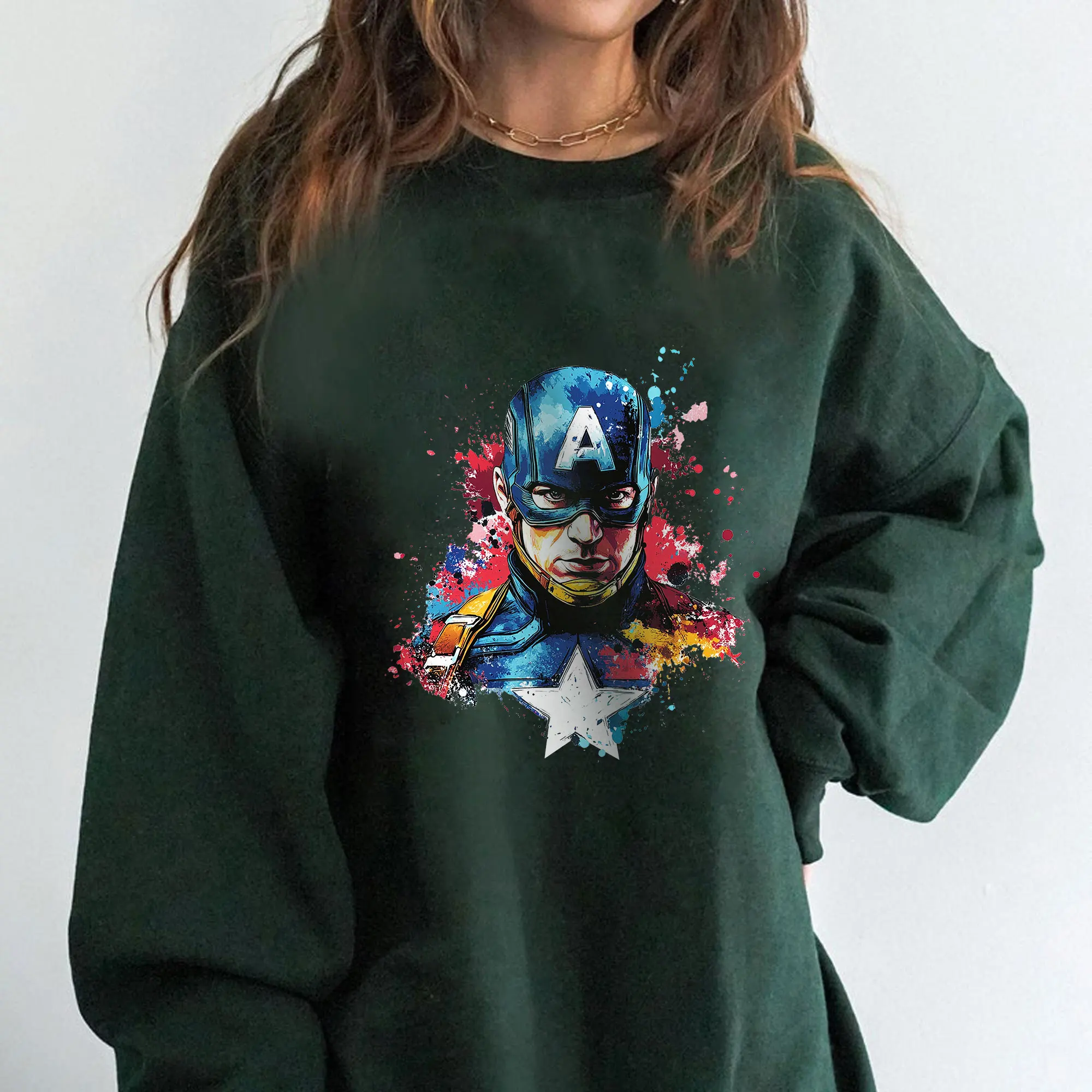 Super Hero Splash Iron on Decals Heat Transfer Stickers Thermal Patches for Tshirts Hoodies