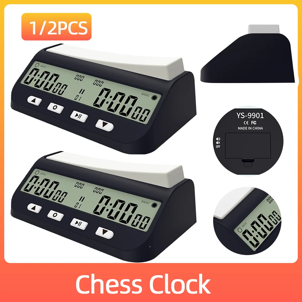 

Professional Chess Clock Multifunctional Digital Watch Accurate Count Up Count Down Timer Board Game Stopwatch Chinese Chess