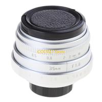 B03F 35mm F1.6 C-Mount Large Aperture Manual Fixed Portrait Camera Lens Accessory