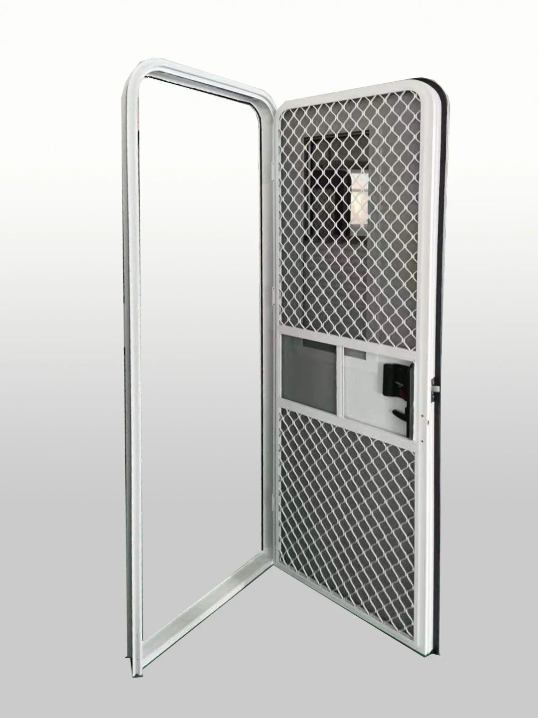 1800*620 RV Door, With Circular Arc Angle And Mechanical Lock