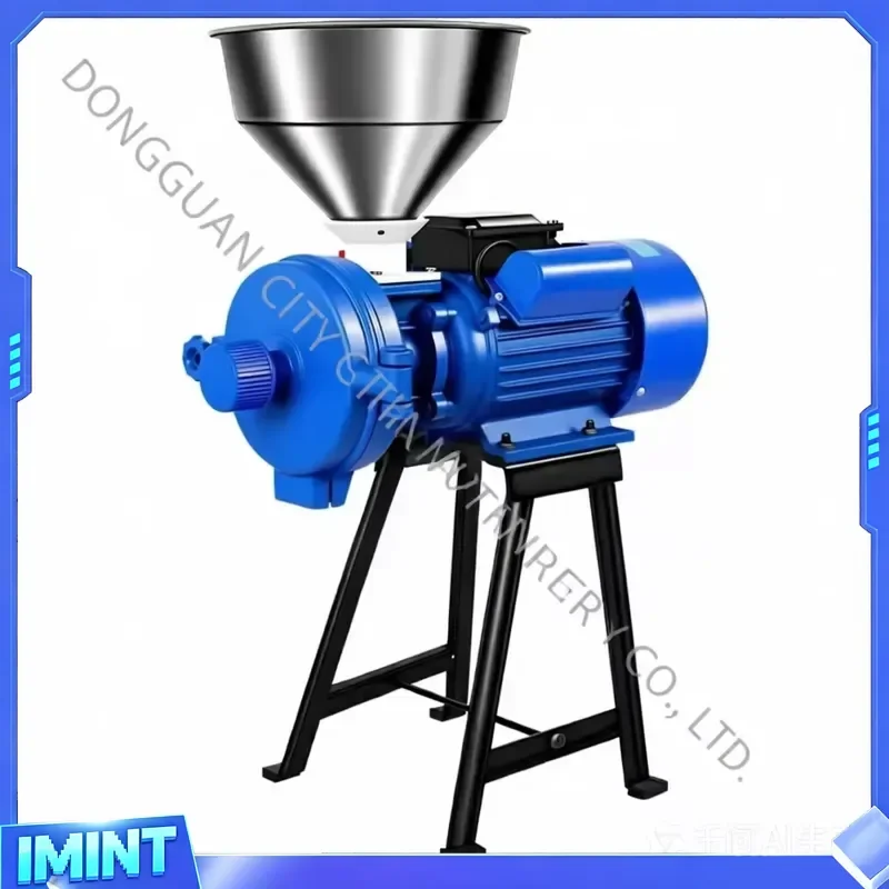 Oil Food Grinder Corn Mill Sunflower Seeds Grinder Wheat Animal Feed Grass Fresh Chili Paste Grinding Machine - view 2