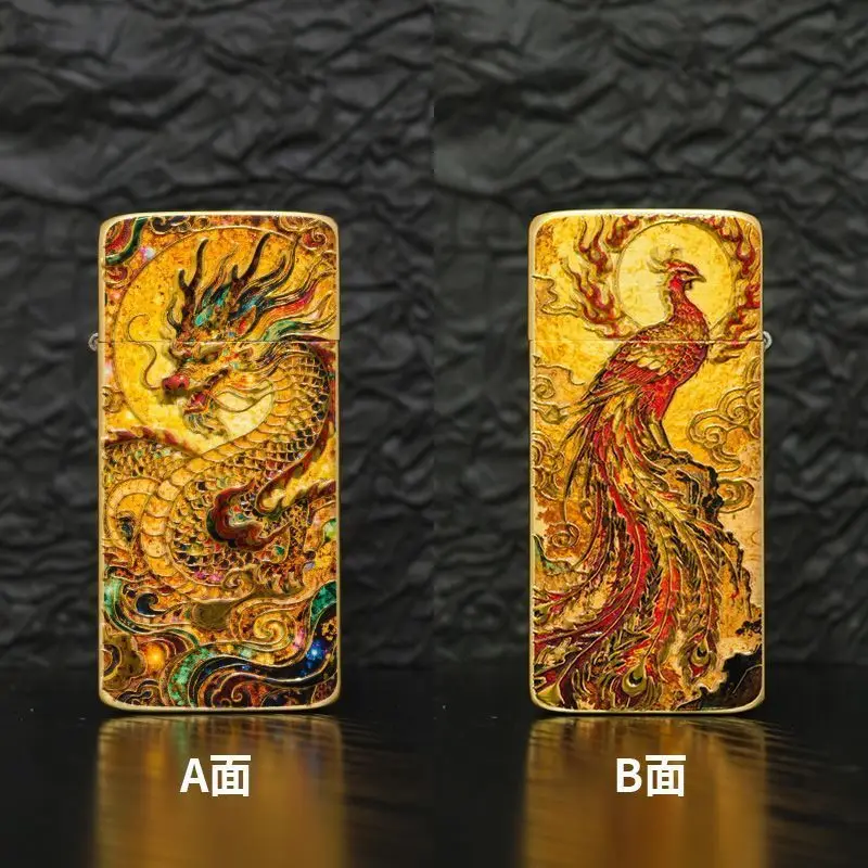 ZORRO ZC5 Model 3D Embossed Gilded Painted Three-Legged Golden