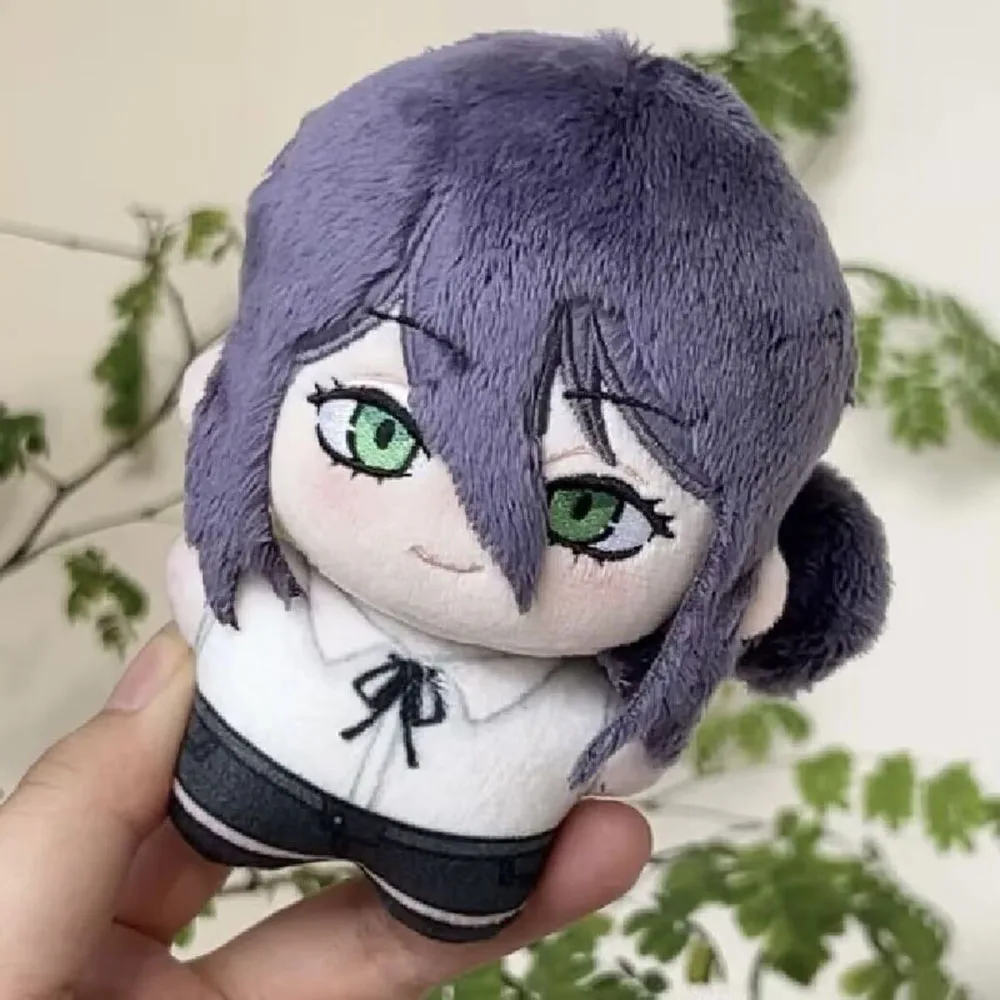 10cm Pendant Chainsaw Man Denji Plush Doll Funny Backpack Reze Stuffed Toy Keychain Plusie Dolls Collect XMAS Present Gift