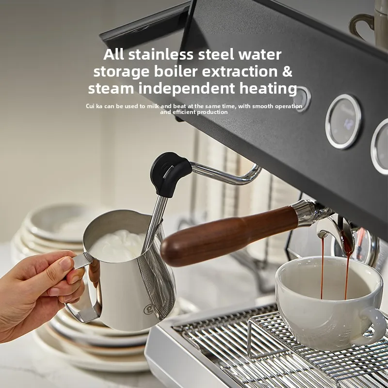 3211A Knight 4th Generation Double Head Commercial Coffee Machine Semi-Automatic Italian Boiler Machine