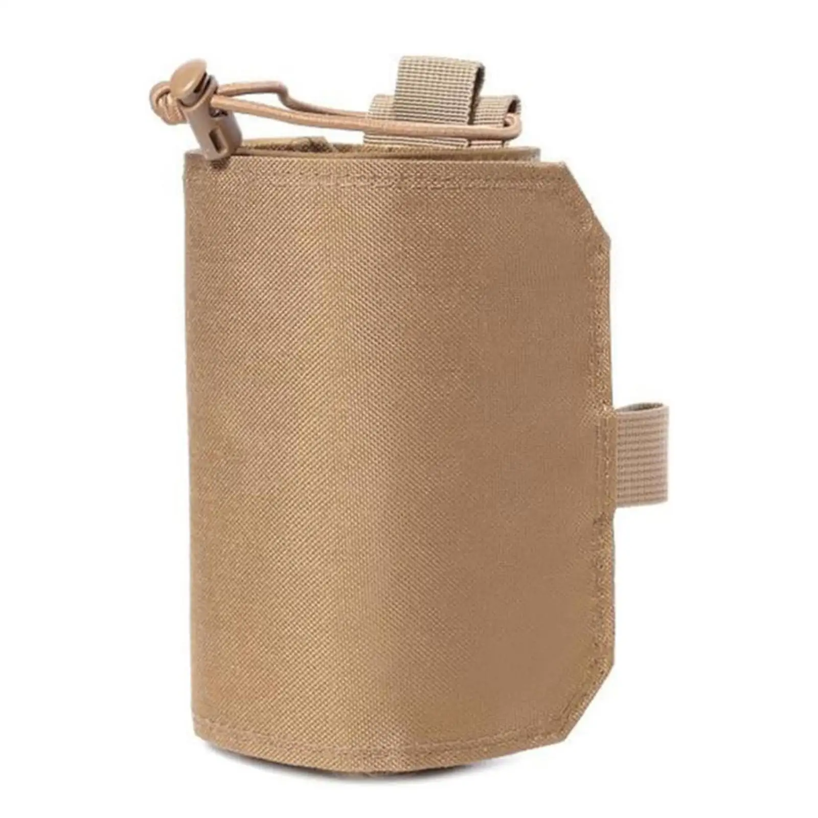 Water Bottle Pouch with Drawstring Quick-Access Waist Water Bottle Holder Handsunrestricted for Hikers, Hiking, Outdoor Travel