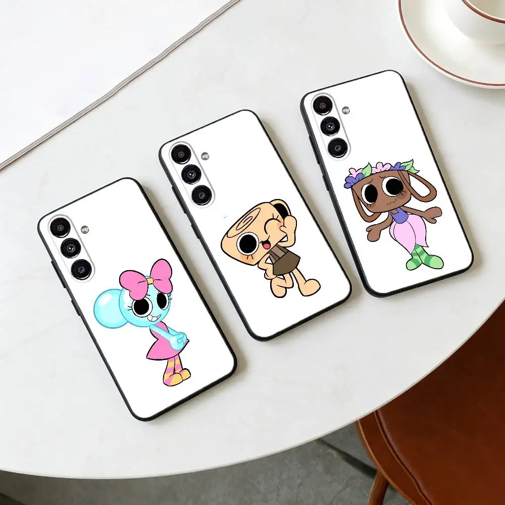 D-Dandys world sprites  Phone Case For Samsung Galaxy A20,21s,22,31,32,52,53,72,73,80,91 Soft Black Shell