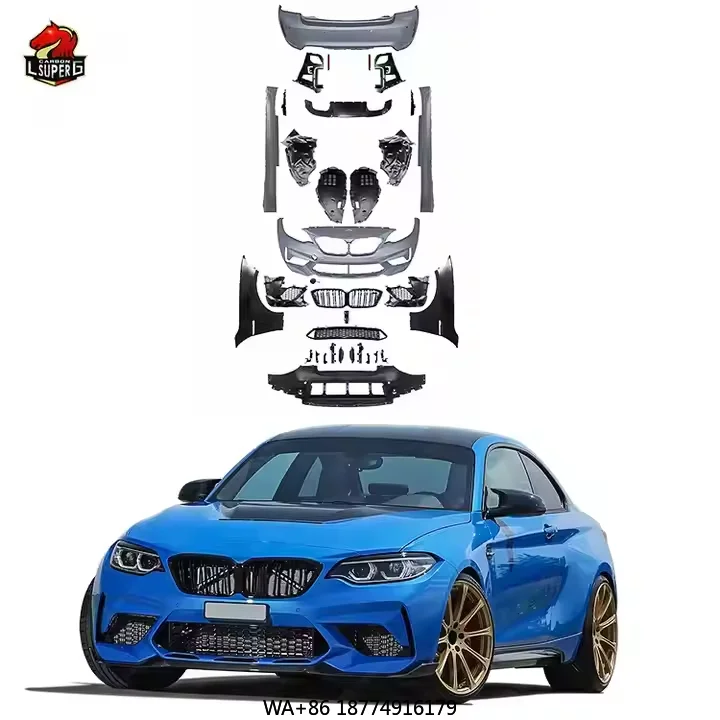 

Широкий обвес из полипропилена M2C для 2-й серии F22 F23 Bodykit Facelift