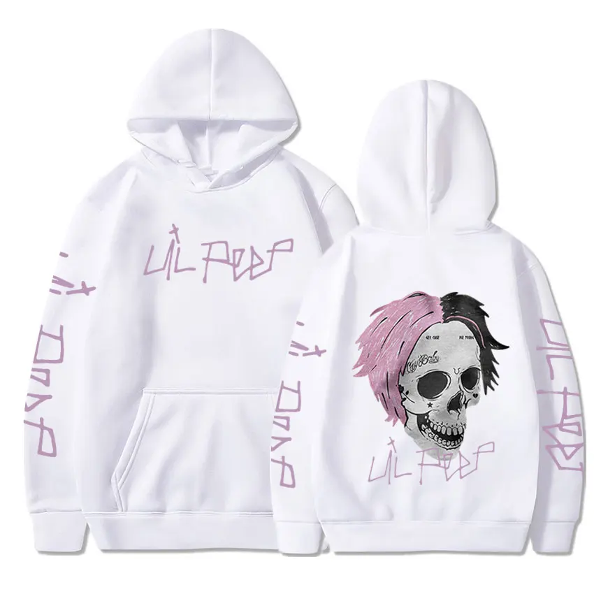 Rapper Lil Peep Cry Baby Hoodies Men Clothing Fashion Vintage Hip Hop Oversized Sweatshirts Gothic Harajuku Pullovers Streetwear