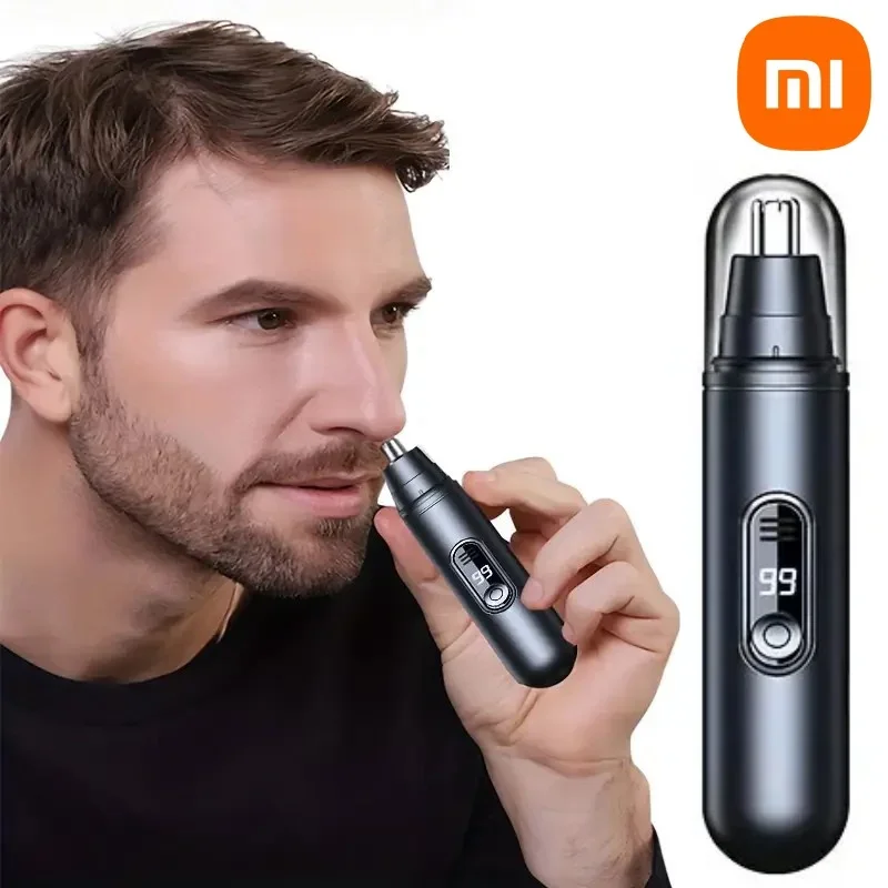 Xiaomi Mini Pocket Nose Hair Trimmer Painless Clipper Nose Ears Hair Eyebrow Waterproof Portable Trimmer For Men Women 2025