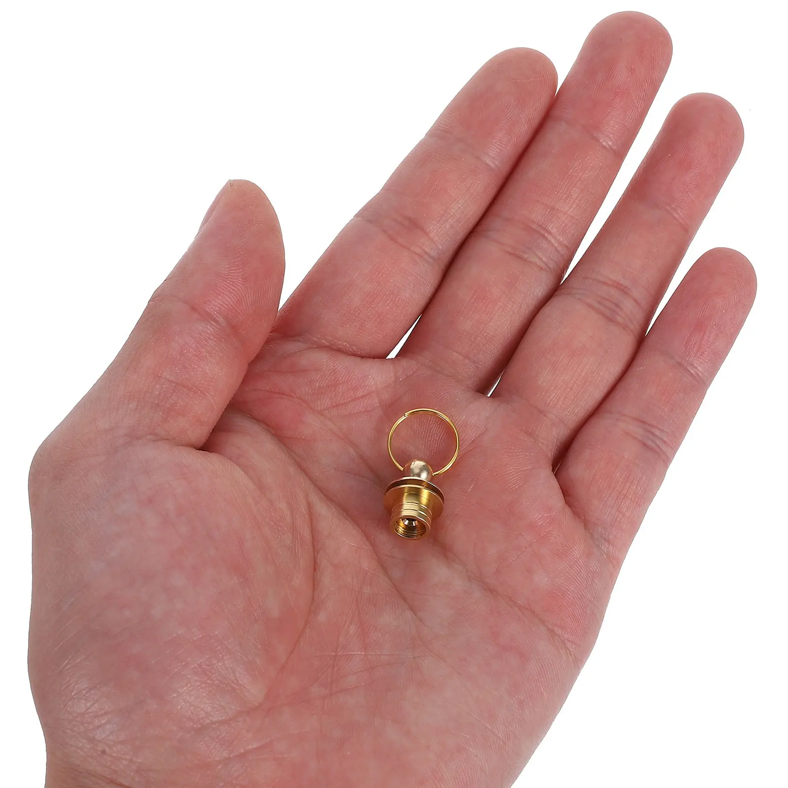 

10 шт. медных винтовых застежек в форме тыквы для изготовления ювелирных изделий, ожерелий, браслетов, DIY-коннекторы, поворотные застежки, концевики для шнуров