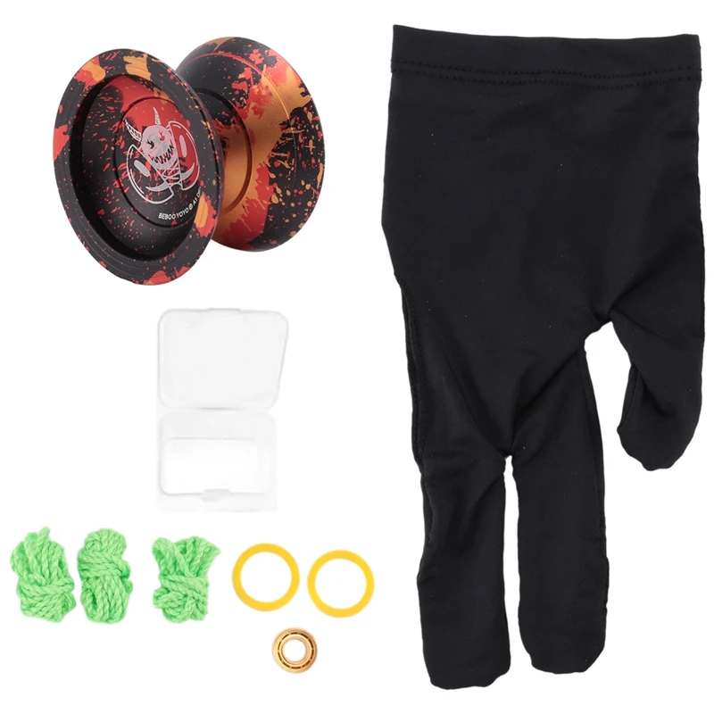 BEBOO YOYO A1 Demon Lava Yoyo For Kids,Bearing Yoyo For Beginners Aluminum Alloy Yoyo Toy