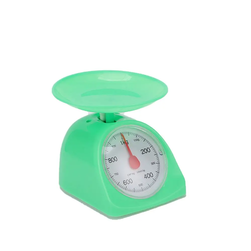 

Plastic With Read Dial Cooking Vegetables Kitchen Accessories Baking Easy Weighing Tray Kitchen Scale Food Scale Weighing Tool
