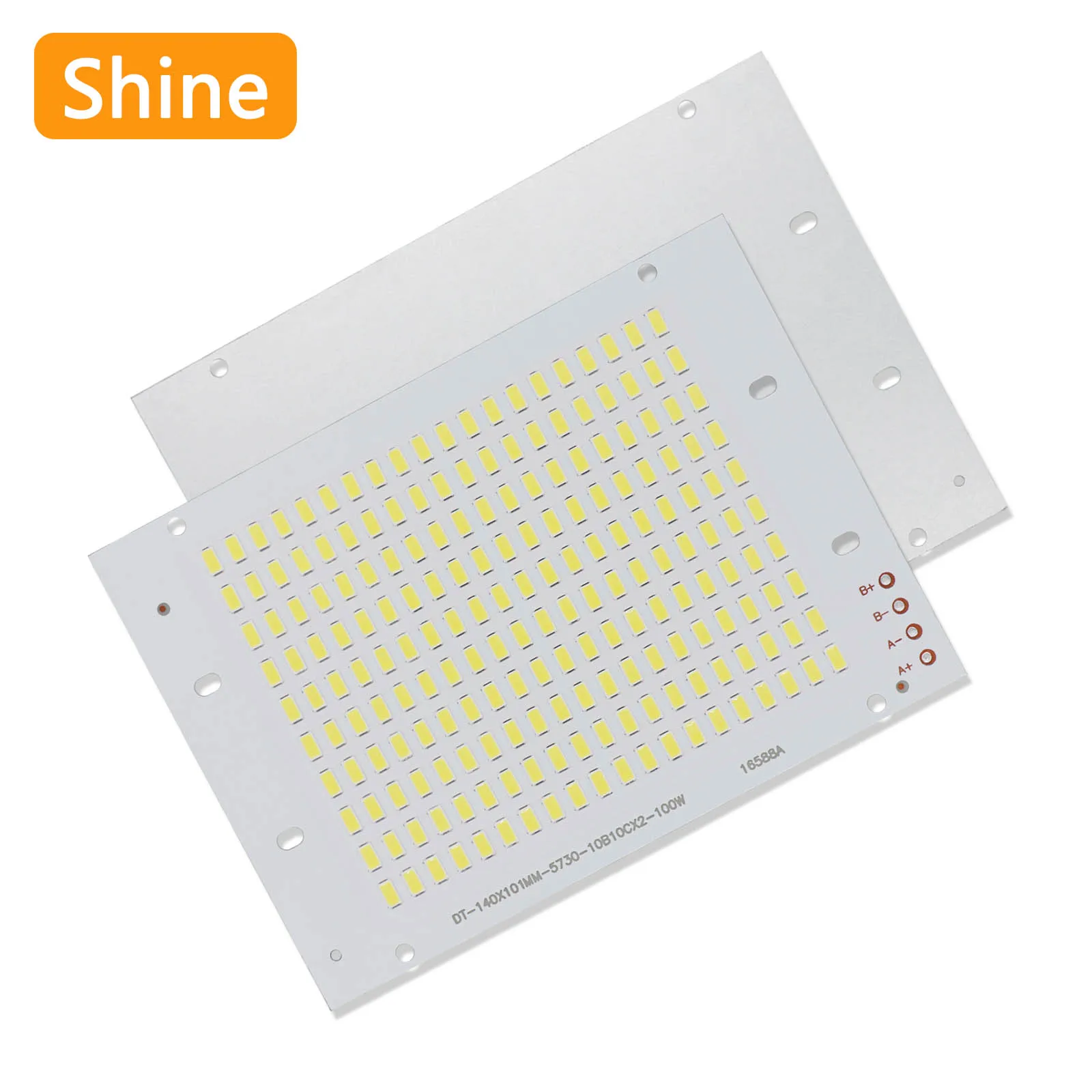 100W DC30-32V 6500K SMD5730 Placa de fuente de luz de aluminio cartelera LED luz de patio accesorios de iluminación de ingeniería DIY