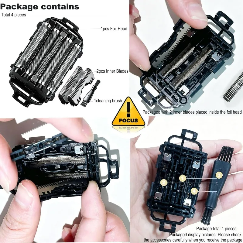 WES9032 Shaver Foil & Blade Head Compatible with ARC5 ES-LV97-K ES-LV67-K ES-LV95-S ES-LV65-S Razor Replacement Parts