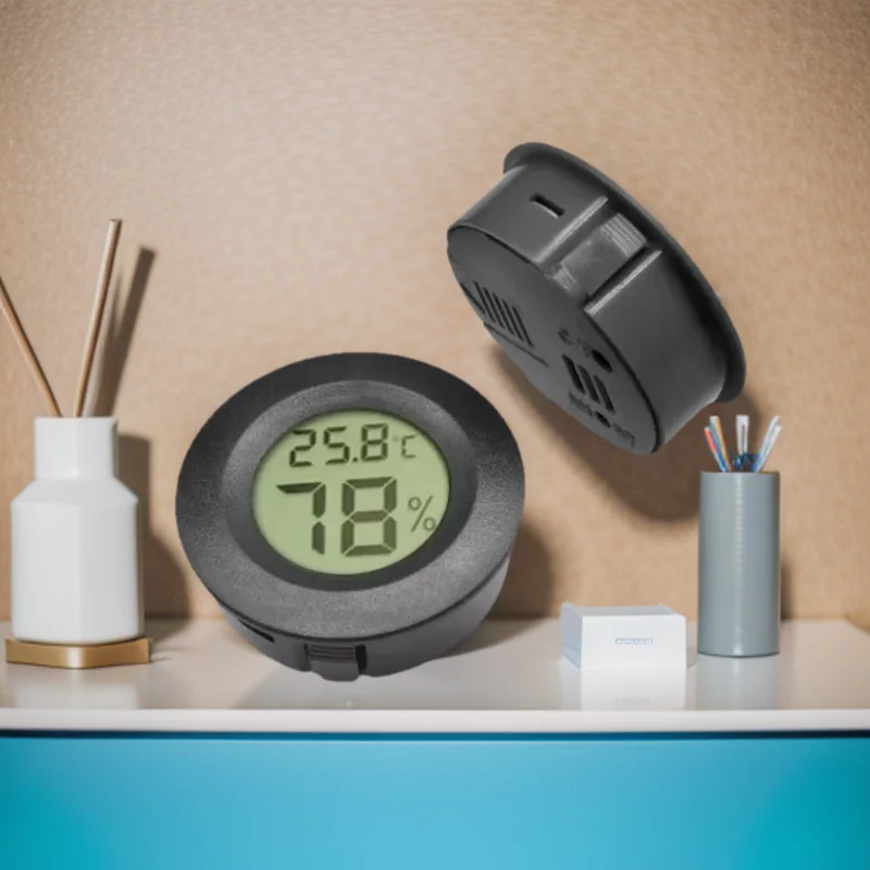 -50~ +70°C Mini LCD Digital Thermometer Hygrometer Fridge Freezer Tester Temperature Tester Sensor Humidity Meter Detector