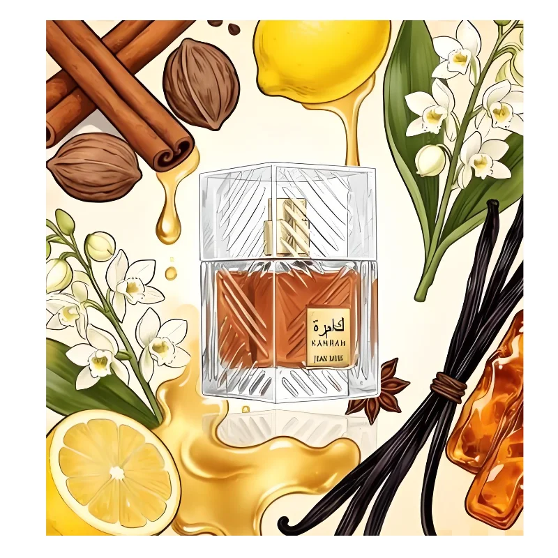 

Men Unisex Fresh Woody aroma Perfume,Long Lasting Luxury Scent,Apple brandy for Him,Cardamom/Lemon/Vanilla/Nuts Sugar,Daily Gift