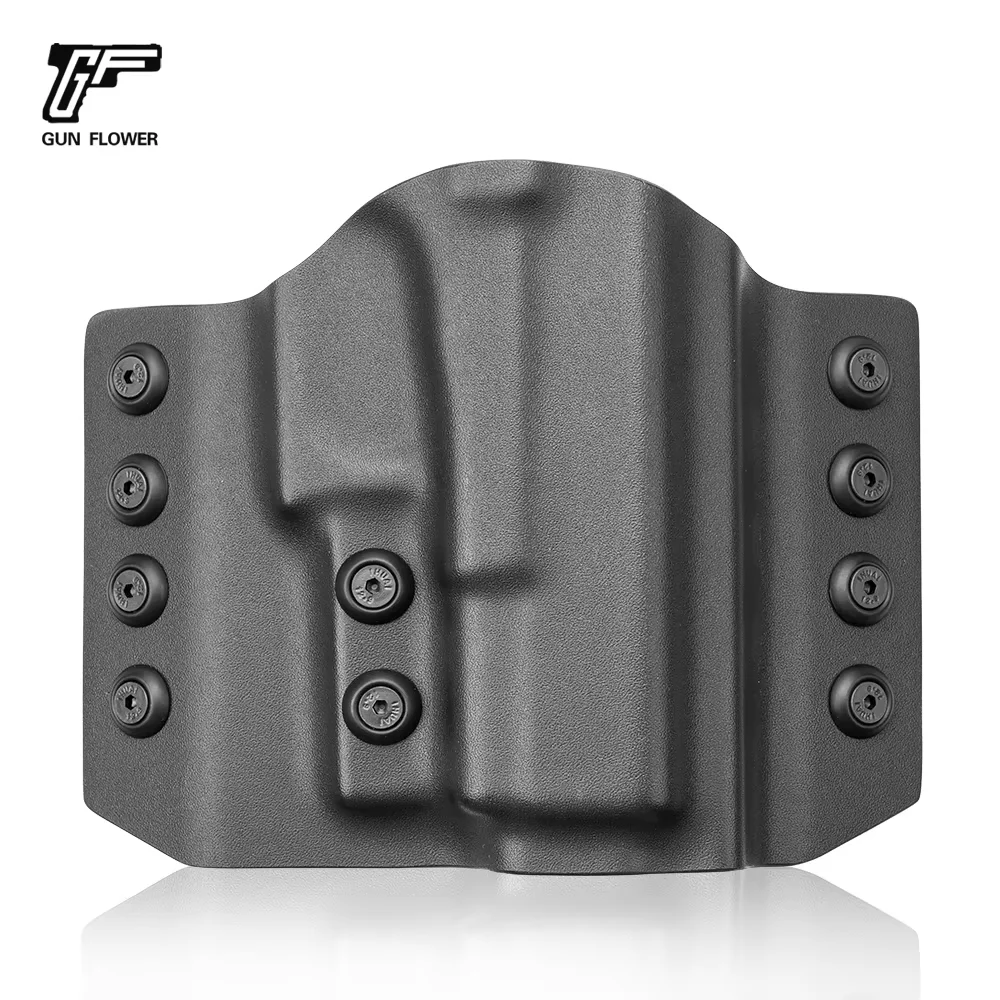 Only For G17/G22/G31 Kydex OWB Holster & Double Magazine Pouch Carrier,right hand