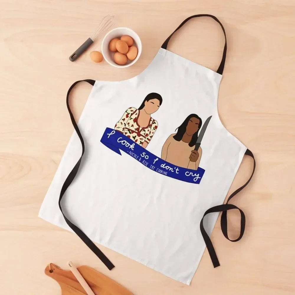

Alternate "I cook so I don't cry" NiZie Apron Kitchen Special Accessories Kids kitchen girl kitchen jacket woman Apron