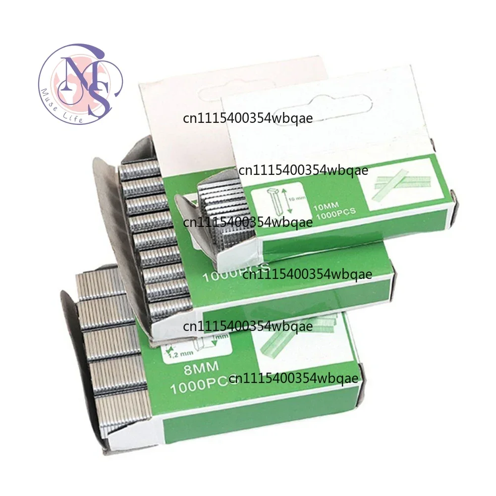 ZOCI-FOR-1000Pcs U/T/Door Type Staples Nails Woodworking Furniture Upholstery Manual Staple Gun Tool Replacement Part