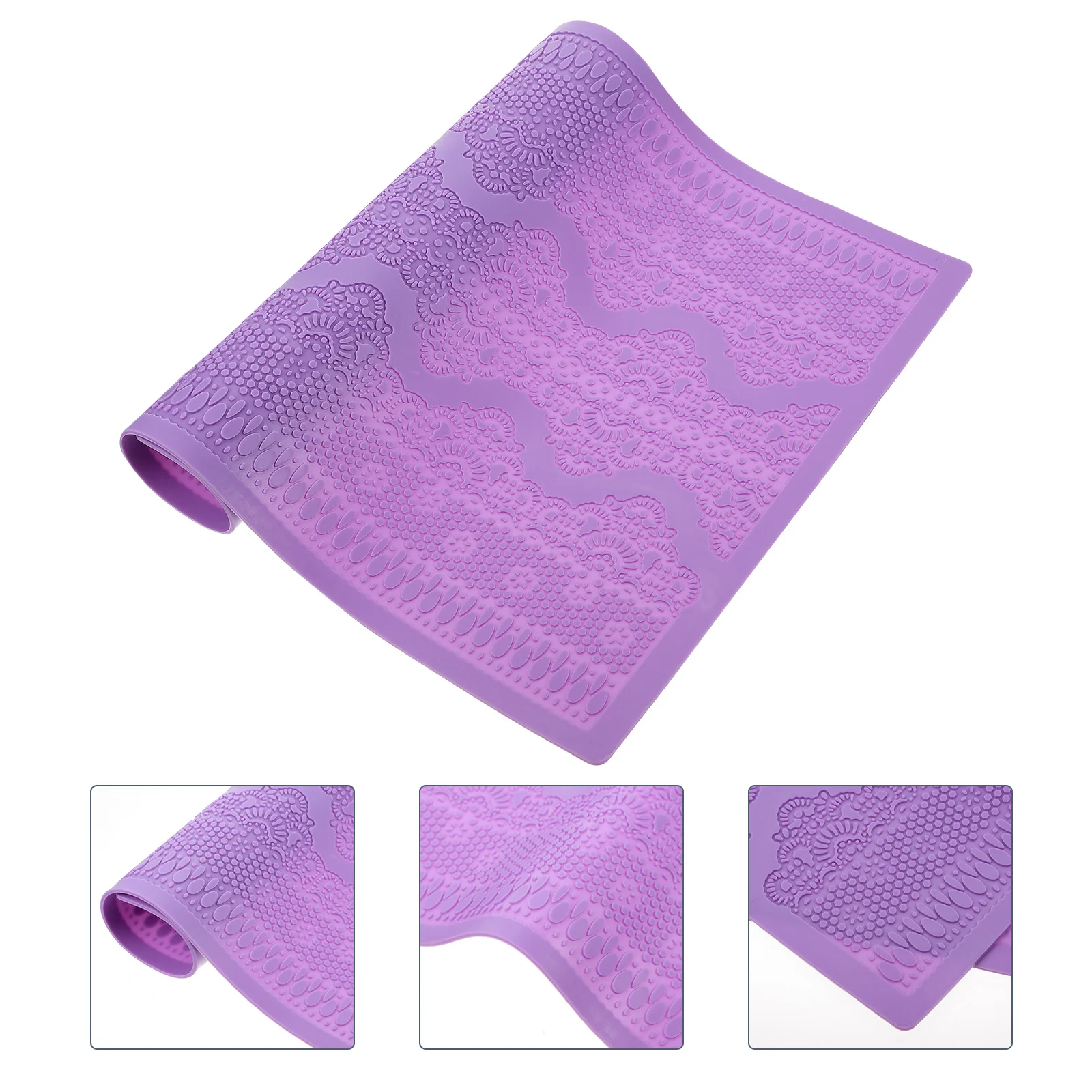 

1Pcs Purple Cake Decorating Molds Baking Supply for Exquisite Cake Art Templates DIY Mold Baking Template