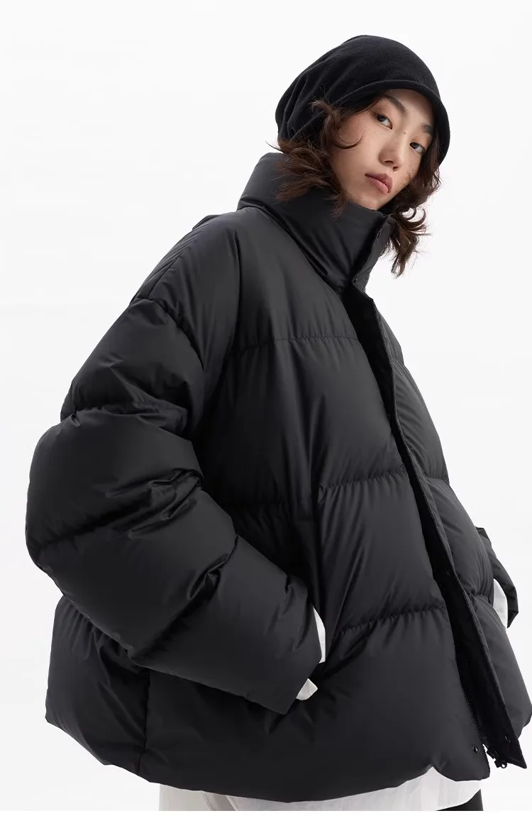 Women's Thickened Cocoon-Shaped Down Jacket, 90% Duck Down, Warm, Loose, Versatile Coat, New Winter 2026 Model