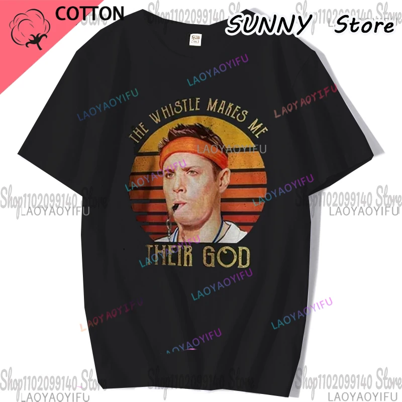 Carry on my Wayward Son Premium Hipster TShirts Supernatural Dean Winchester Men Harajuku Pure   T Shirt O Neck