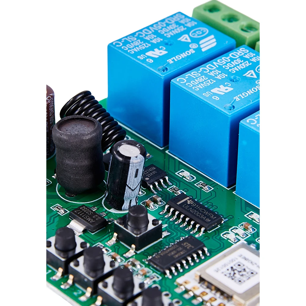 4CH Zigbee Tuya Smart Home Relay Module 85-250V Relay AC DC 7-32V 85-250V Works Alexa Google Assistant Smart Light Switch