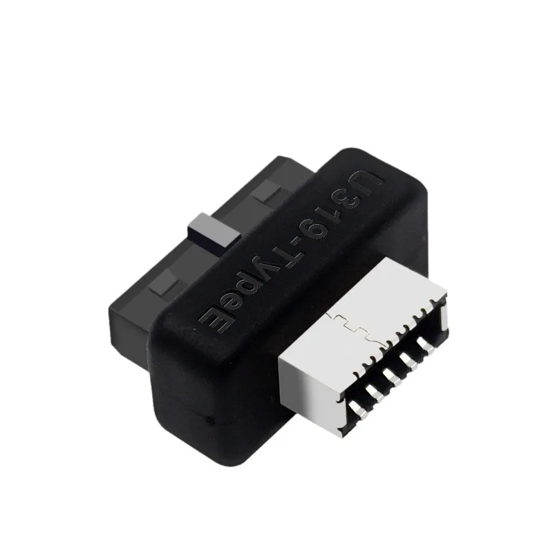 

Main Board USB3 19P20P To TYPE-E Adapter, Chassis Front TYPEC Plug-in Port Integrated Molding