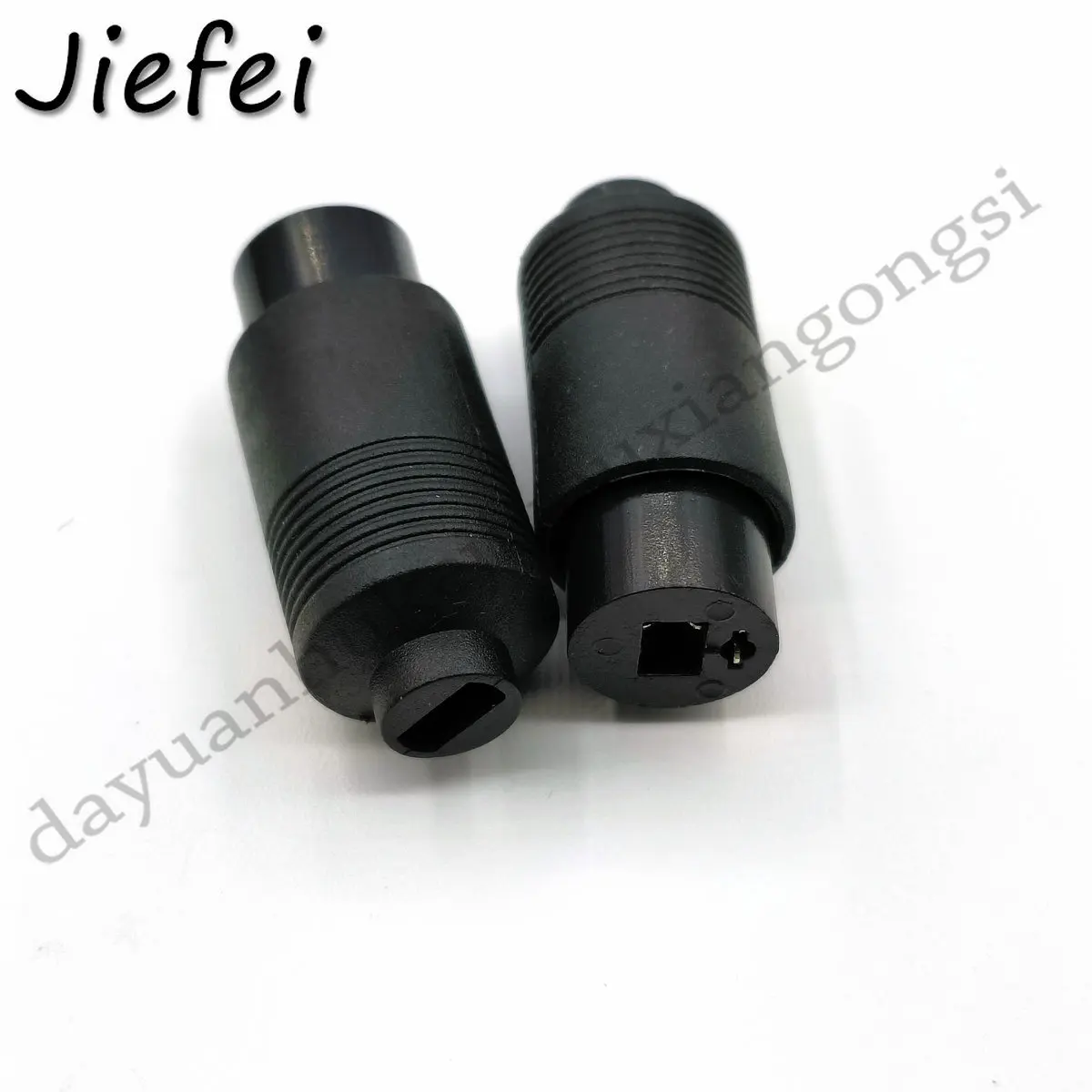 2Pcs 2 Pin DIN Male / Female Speaker Plug 2-Pin Plug Hifi Loudspeaker Solder adapter Selling