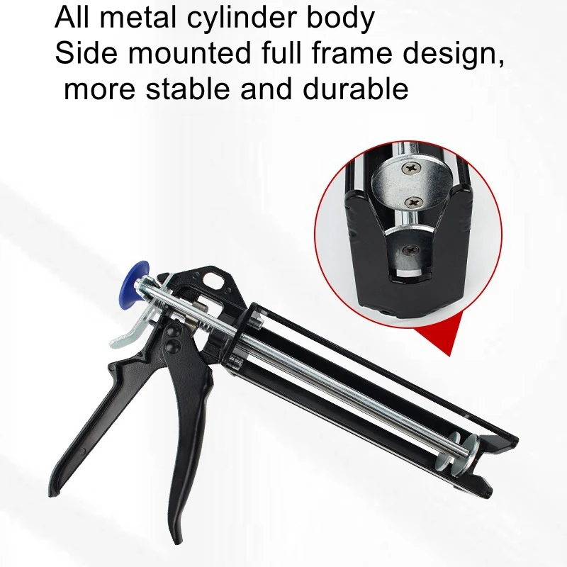 AB glue gun 10:1 labor-saving two-component manual push type 250ml 490ml