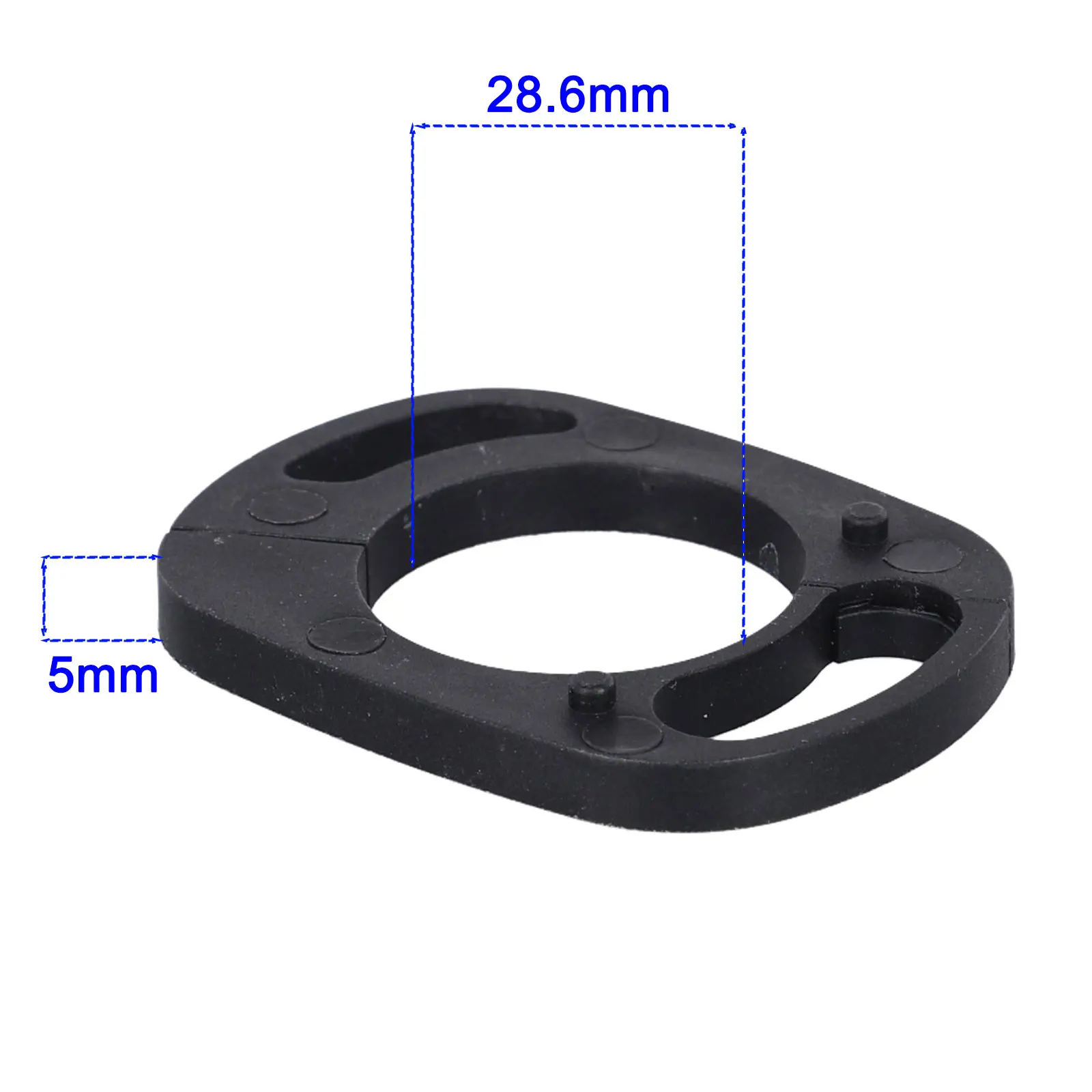 

For 28.6mm Fork 28.6mm Diameter Fork Internal Wiring Spacer For Bike Customization 10mm Spacer 5mm Spacer ABS Material