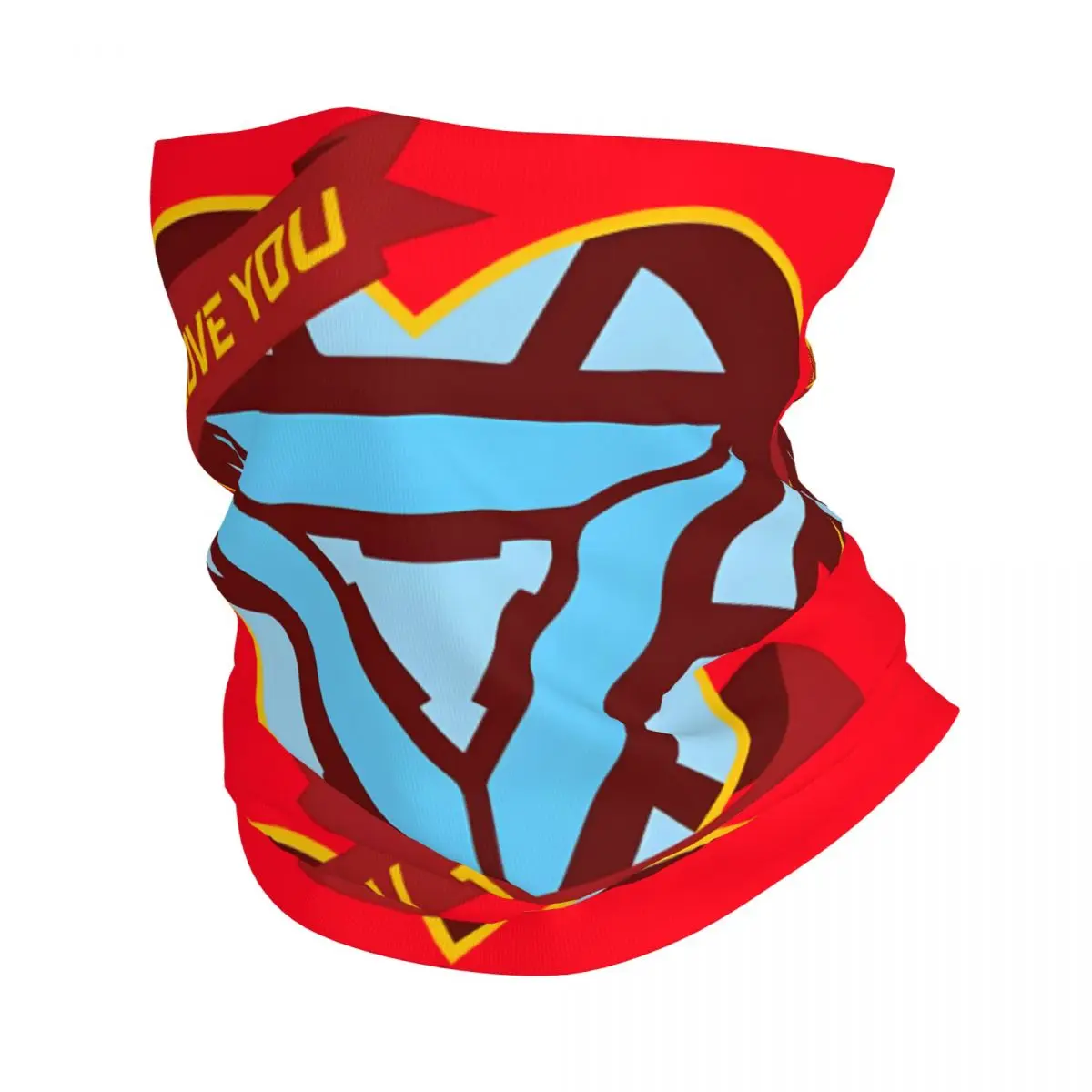 

I Love You 3000 Bandana Neck Cover Printed Motocross Marvel Iron Man Face Scarf Balaclava Cycling Unisex Adult Winter