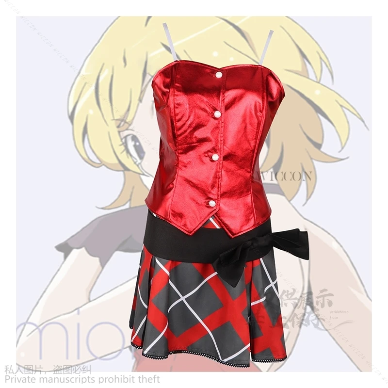 

Pretty Rhythm:Aurora Dream Takamine Mion Cosplay Costume Wig Takamine Mion Cosplay Lolita Dress Uniform Rhythm Women Party Suits