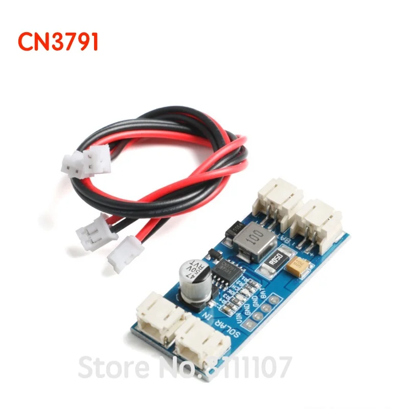 Mini Solar Lipo Lithium Battery Charging Charger Board CN3791 CN3163 CN3065 Solar Panel Regulator Controller Module with Cable